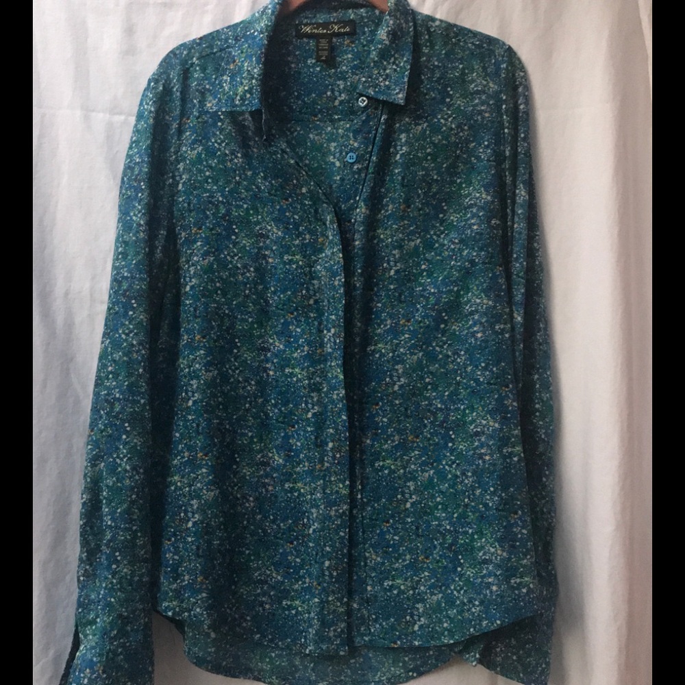 Winter Kate silk blouse